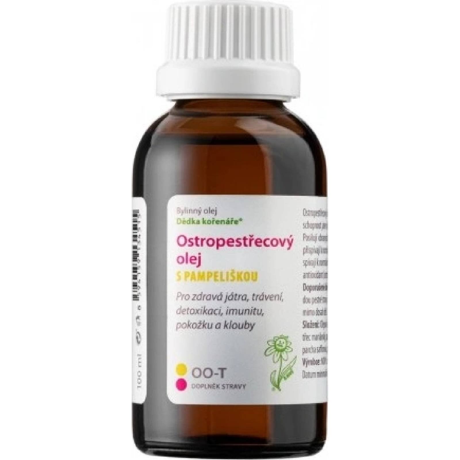 Novy Dědek Kořenář Ostropes.olej s pampel. 100 ml